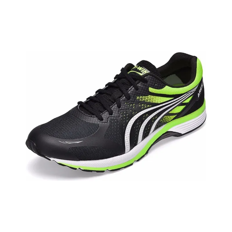 DO-WIN Warlord Ii Breathable Low-Top Running Shoes Unisex Green Black-2