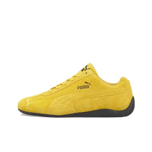 PUMA Speedcat Running Shoes Unisex Low-Top Yellow/Black