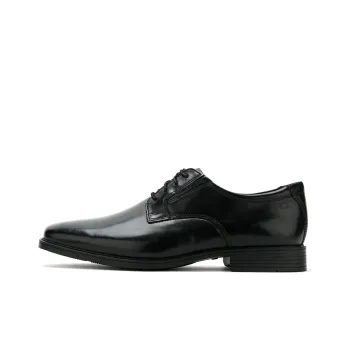 Clarks Dress Shoes Men Low Top Black