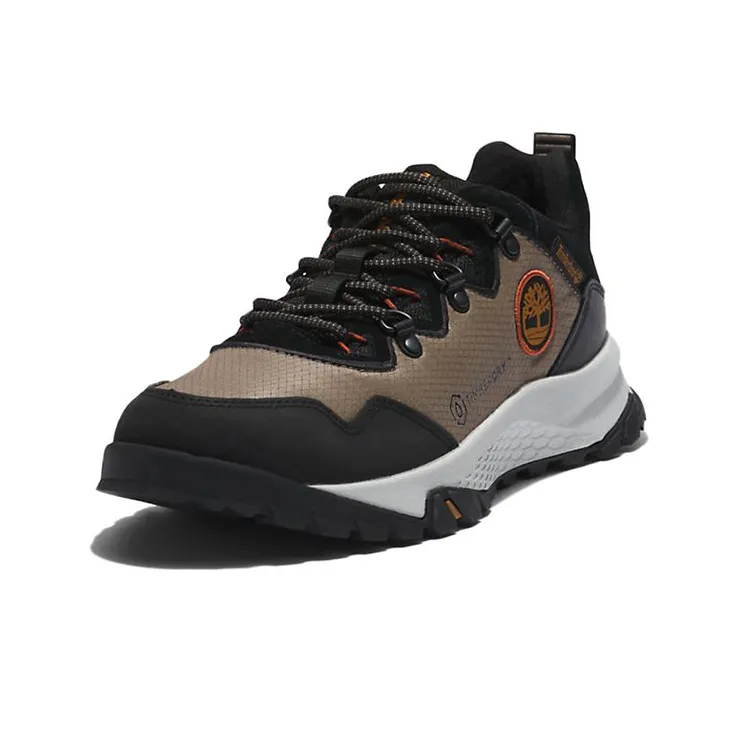 Timberland Lincoln Peak Waterproof Leather And Fabric Low Hiker 'Medium Grey Mesh'-2