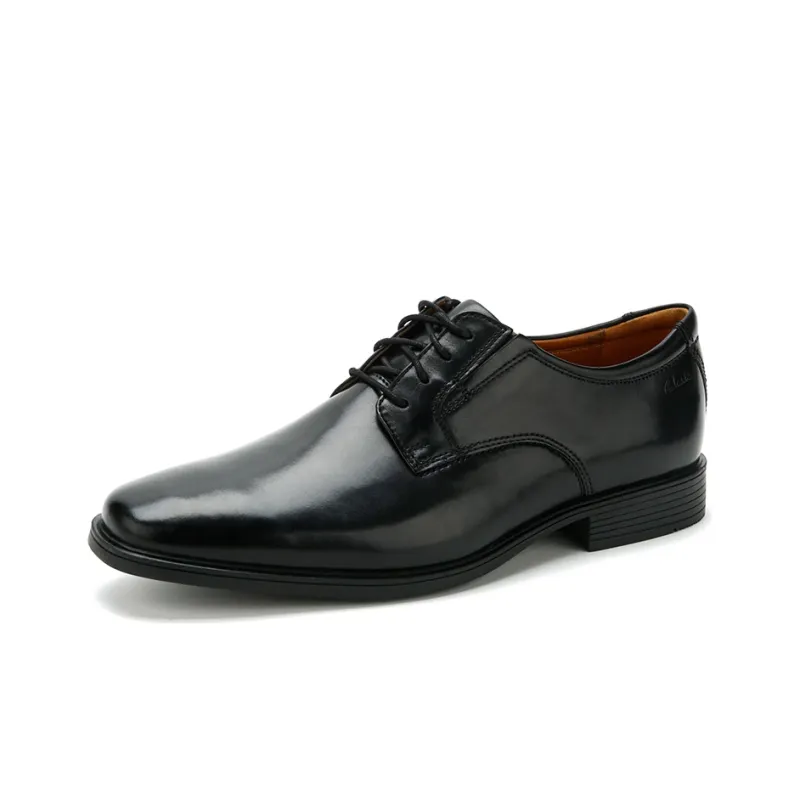 Clarks Dress Shoes Men Low Top Black-1