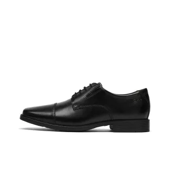 Clarks Dress Shoes Men Low Top Black