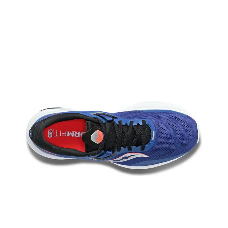 Saucony Guide 15 Cushioning, Slip Resistant, Abrasion Resistant, Support, Lightweight Low Top Running Shoes Men's Blue-2