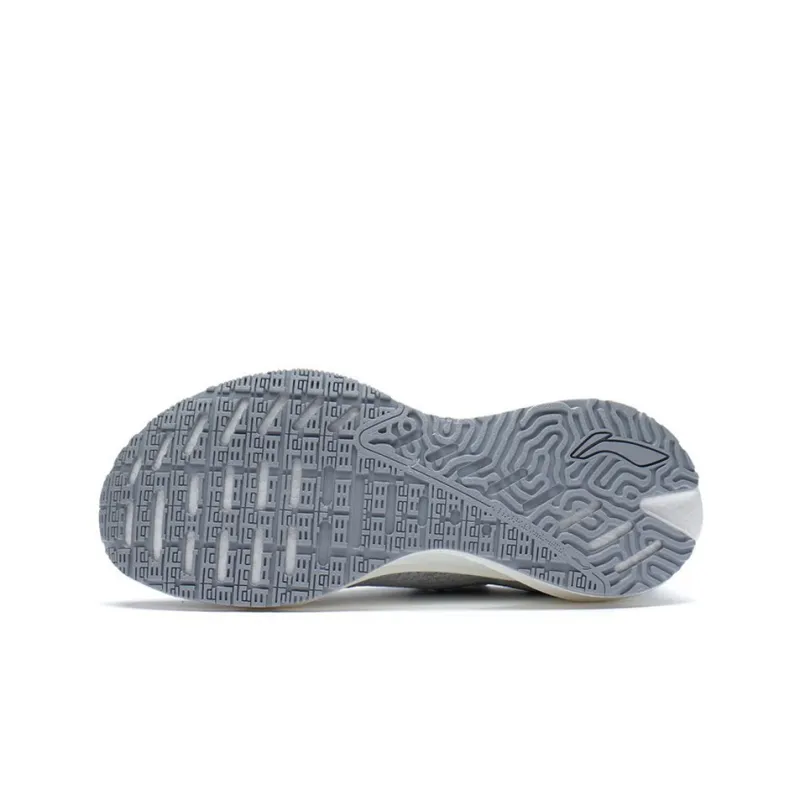 LiNing Jueying Essential Breathable And Resilient Low Top Running Shoes Women's Silver-4