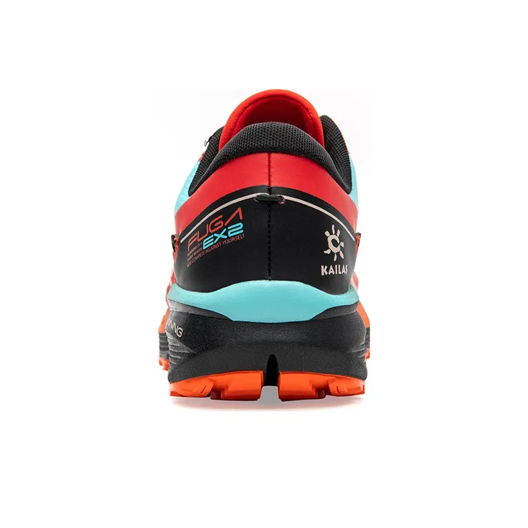 KAILAS FUGA Running Shoes Men Low Top Fire Orange Red/Flame Red-2