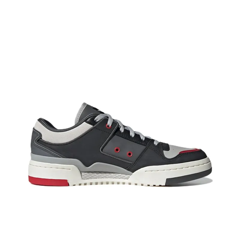 Forum Adidas Originals Luxe Low 'Grey Scarlet'-1