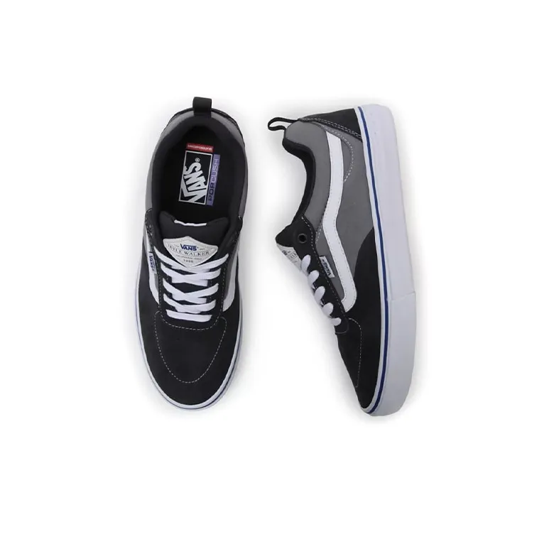 Vans Kyle Walker Low Tops Casual Skateboarding Shoes Unisex Gray White-3