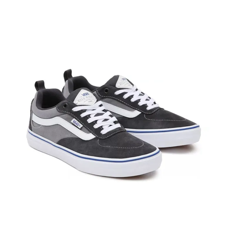 Vans Kyle Walker Low Tops Casual Skateboarding Shoes Unisex Gray White-2