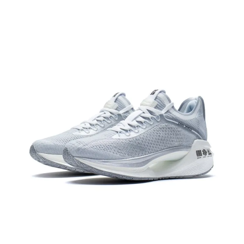 LiNing Jueying Essential Breathable And Resilient Low Top Running Shoes Women's Silver-2