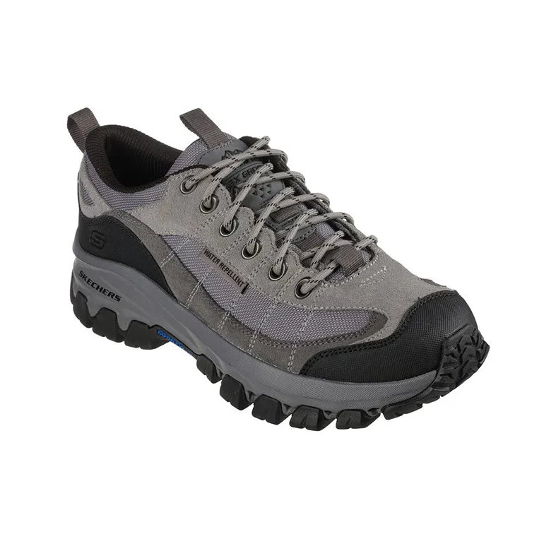 Skechers Respected Running Shoes Men Low-Top Black/Gray-2