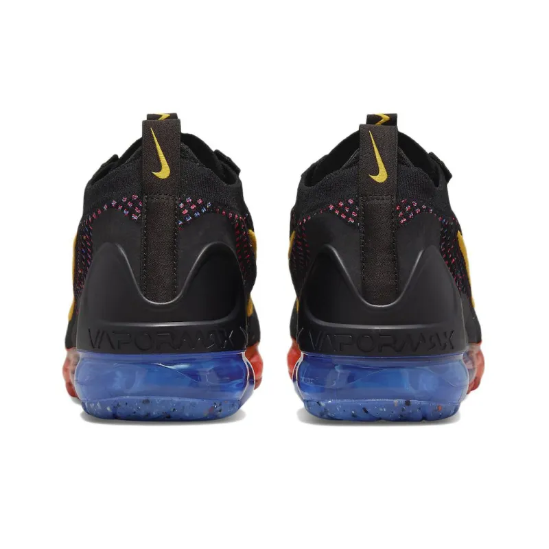 Nike Air VaporMax 2021 Fk Black Photo Blue Crimson Gold-4