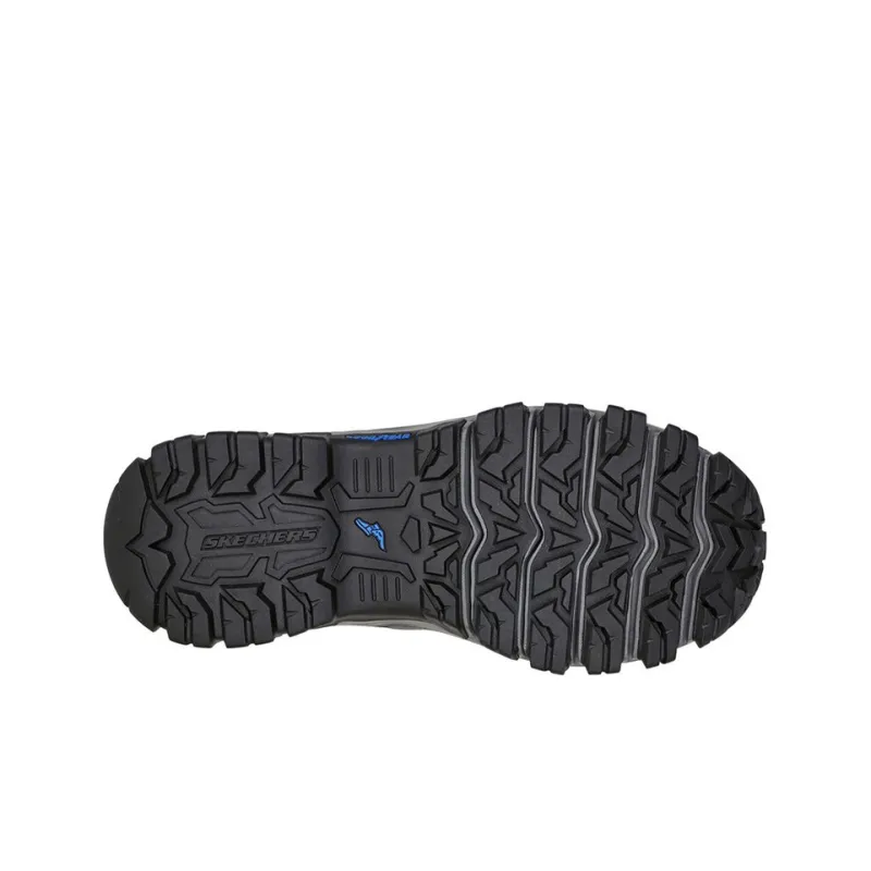 Skechers Respected Running Shoes Men Low-Top Black/Gray-4