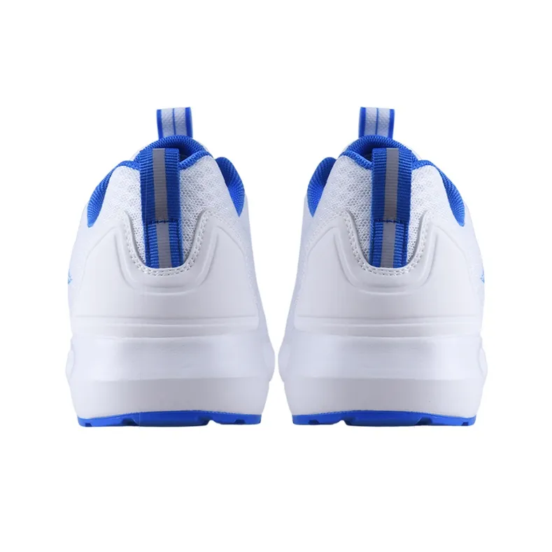 XTEP Durable Breathable Low-Top Running Shoes Men's White Blue-3