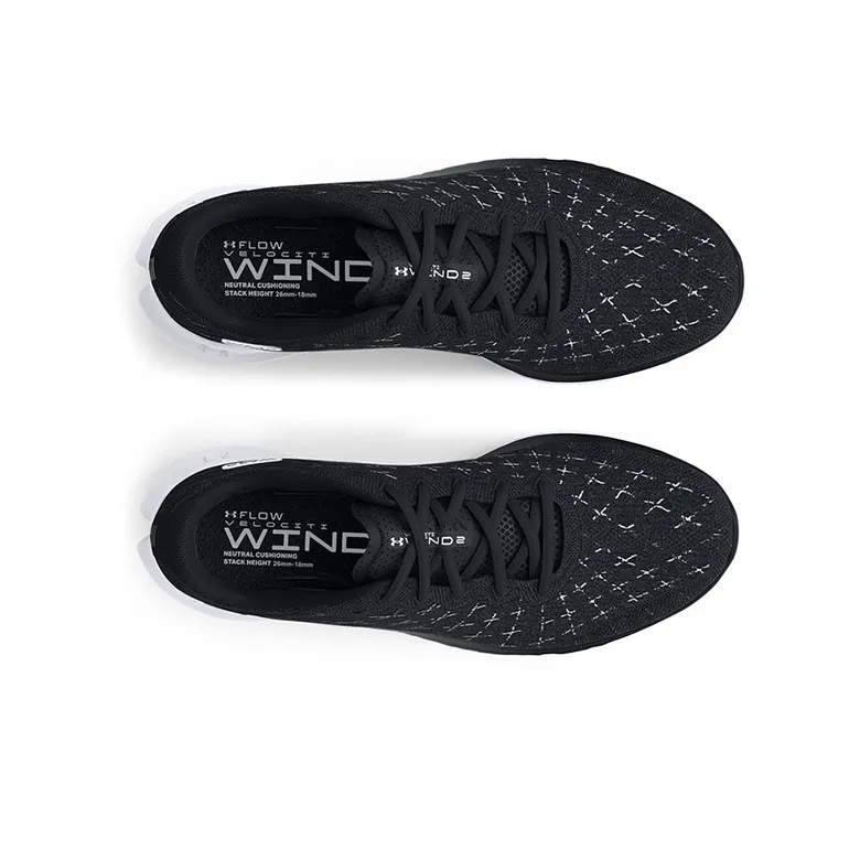 Under Armour Flow Velociti Wind 2 Cn 'Black White' Women's-3