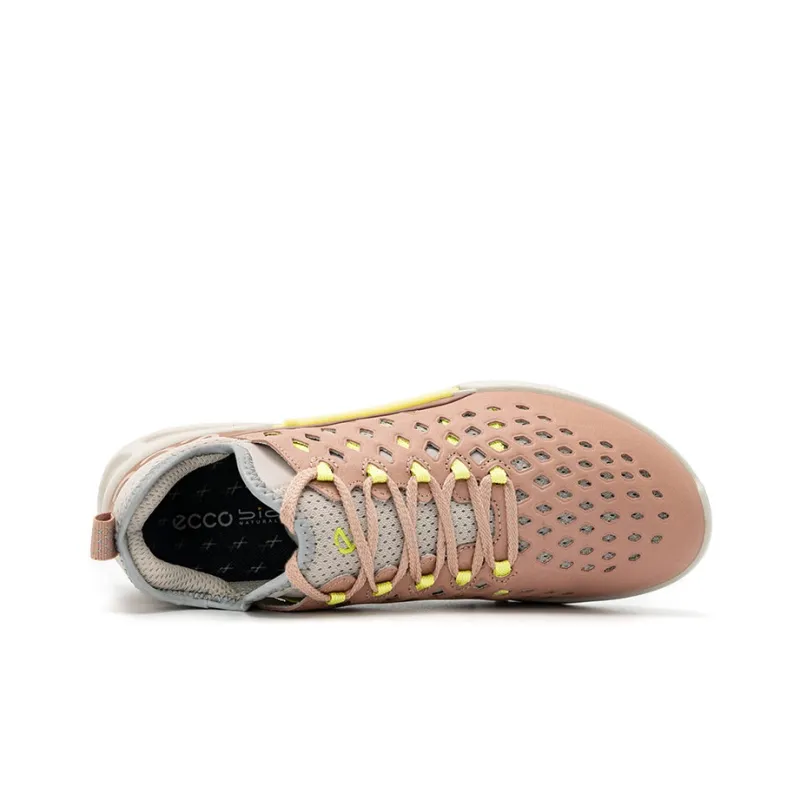 Ecco Walking 2.1 Collection Breathable Low Top Running Shoes Women's Tuscany Pink-2