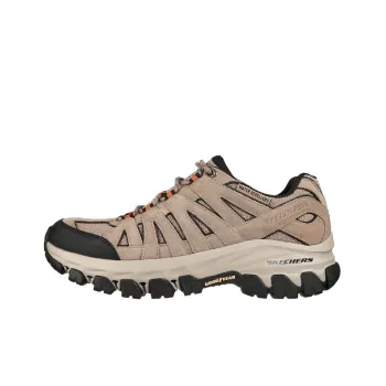 Skechers Edgemont Cushioning Anti-Slip And Wear-Resistant Low-Top Running Shoes Men's Khaki