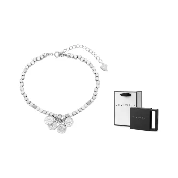 VIVIWELL Bracelets Women's Silver