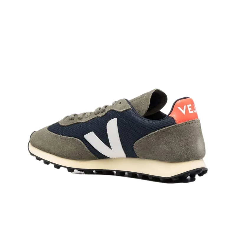 VEJA Rio Branco Lace Up Sneakers 'Olive Khaki'-3