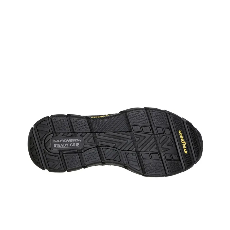 Skechers Respected Running Shoes Men Low-Top Black-3