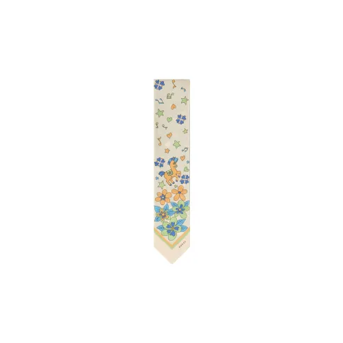 GUCCI Ties Women's Dark Blue/Ivory White