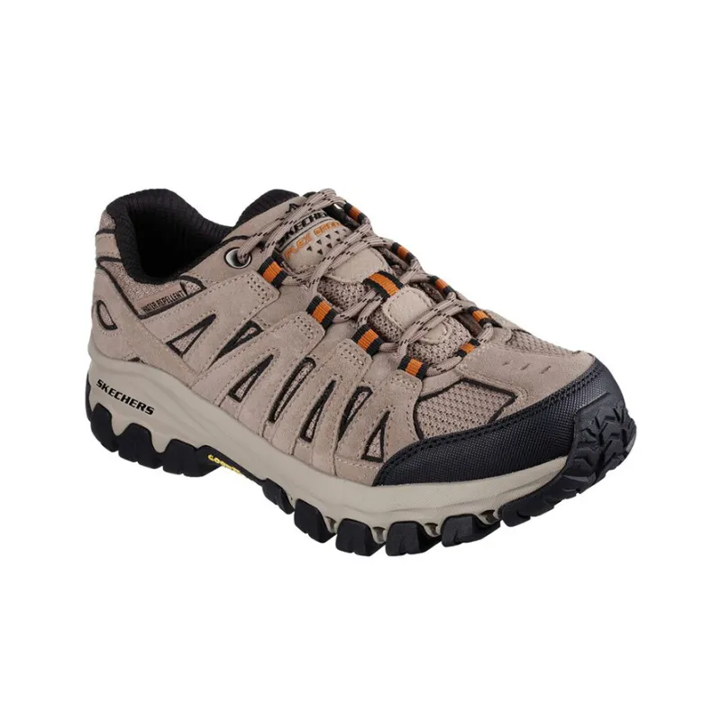 Skechers Edgemont Cushioning Anti-Slip And Wear-Resistant Low-Top Running Shoes Men's Khaki-2