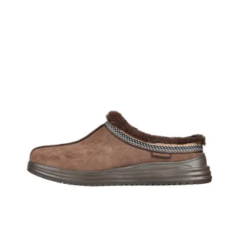 Skechers Proven Laggy Cushioning Anti-Slip And Wear-Resistant Low-Top Casual Shoes Men's Brown