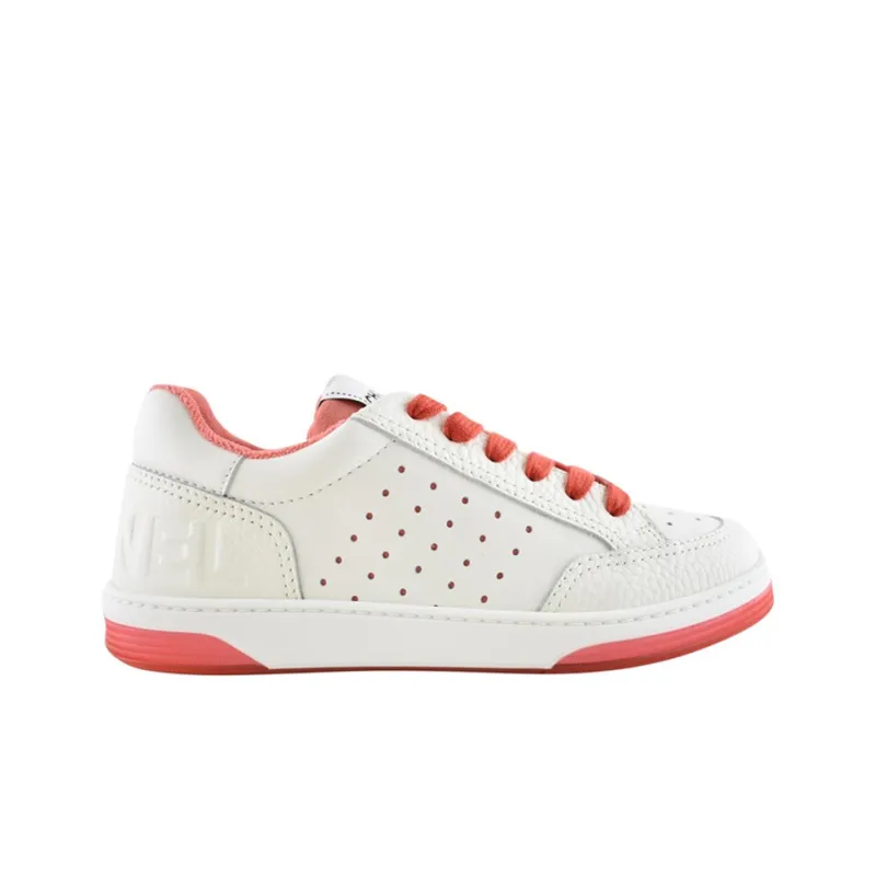CHANEL 22P Collection Stylish Skateboarding Shoes Women's White Red-1
