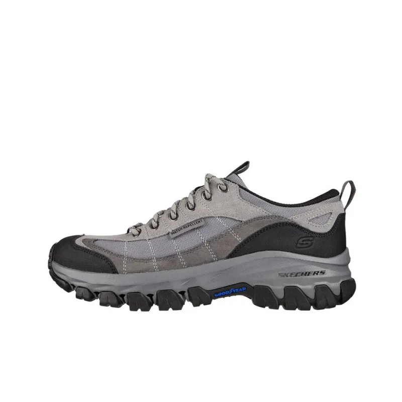 Skechers Respected Running Shoes Men Low-Top Black/Gray-0