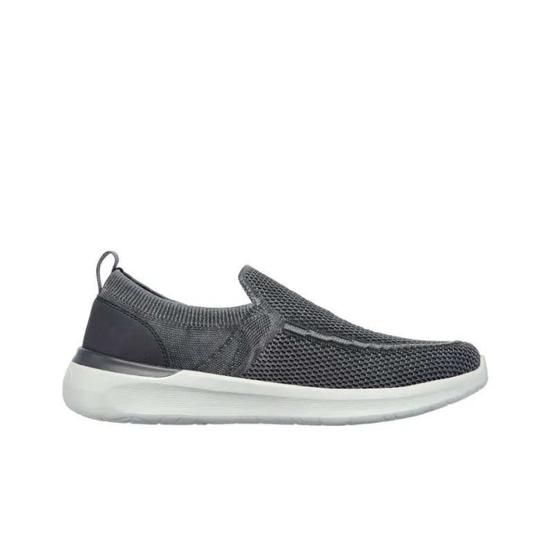 Skechers Lattimore Cushioning, Slip Resistant, And Abrasion Resistant Low Top Casual Shoes Men's Charcoal Black-1