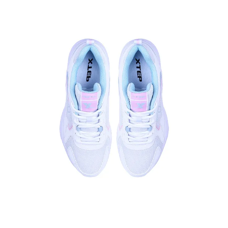 XTEP Casual Shoes Women's Low-Top White/Blue-2