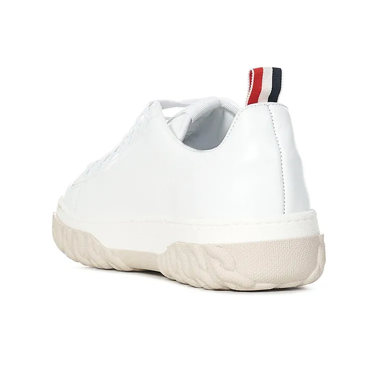 THOM BROWNE Skateboard Shoes Women's Low Top White-4
