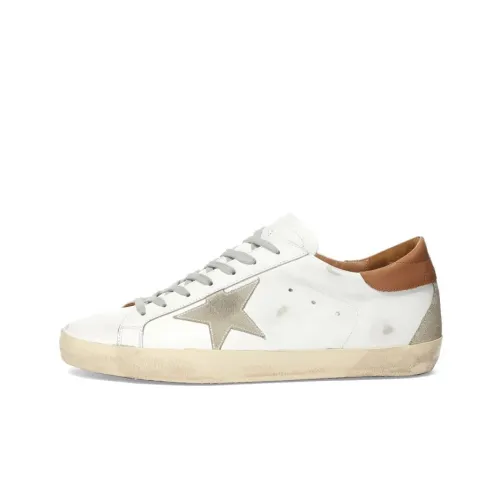 Golden Goose Super-Star Low Top Sneakers White Male