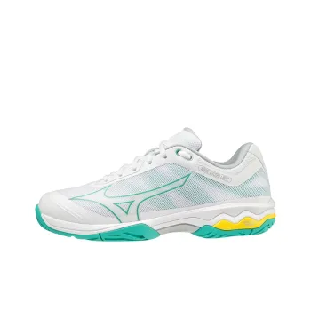 Mizuno Wave Lightning Tennis Shoes Women's Low-Top White/Green