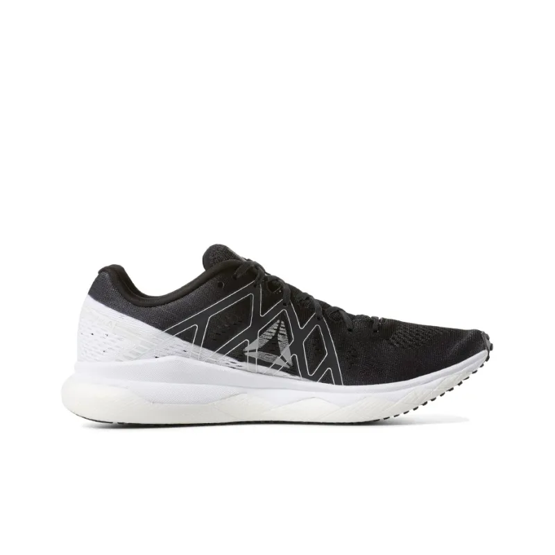 Reebok Floatride Run Fast Wear-Resistant Low-Top Running Shoes Women's Black White-1