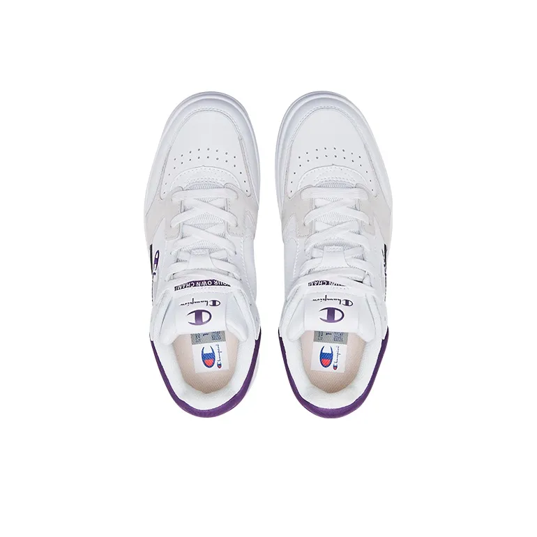 Champion Essentials Collection Format Trainer Low-Top Skateboard Shoes Women's Lakers Purple-3