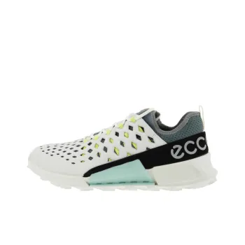 Ecco Breathable Low Top Running Shoes Men's White