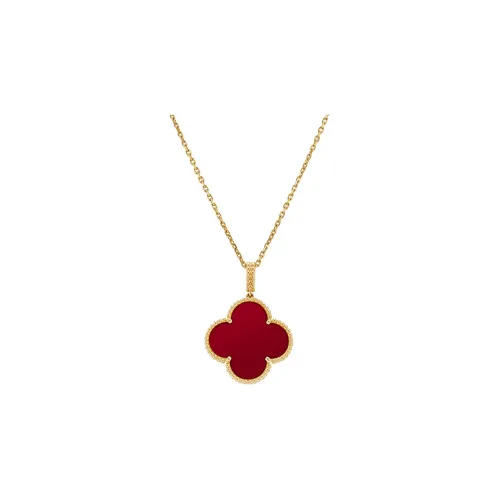 Van Cleef & Arpels Alhambra Four Leaf Lucky Series Necklaces Women's