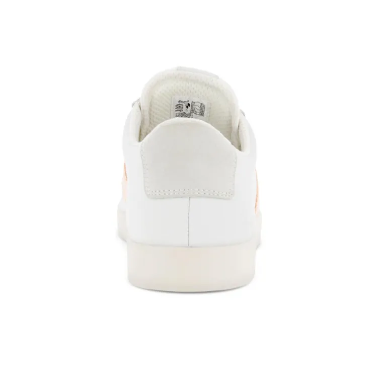 Ecco Street Light Series Stylish Skateboarding Shoes Women's White-6