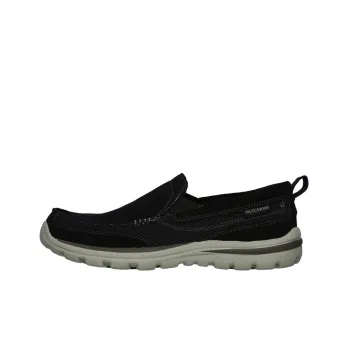 Skechers Relaxed Fit Casual Shoes Men Low Top Black