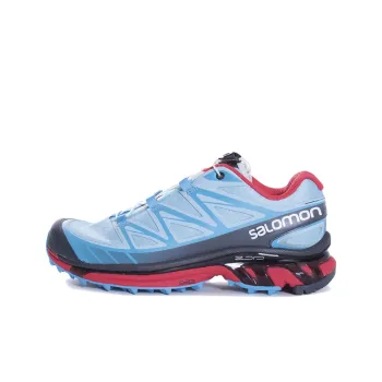 SALOMON Abrasion Resistant Low Top Mountaineering Hiking Shoes Women's Blue