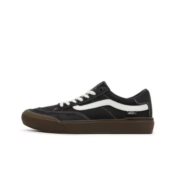 Vans Berle Low Tops Casual Skateboarding Shoes Unisex Black Brown
