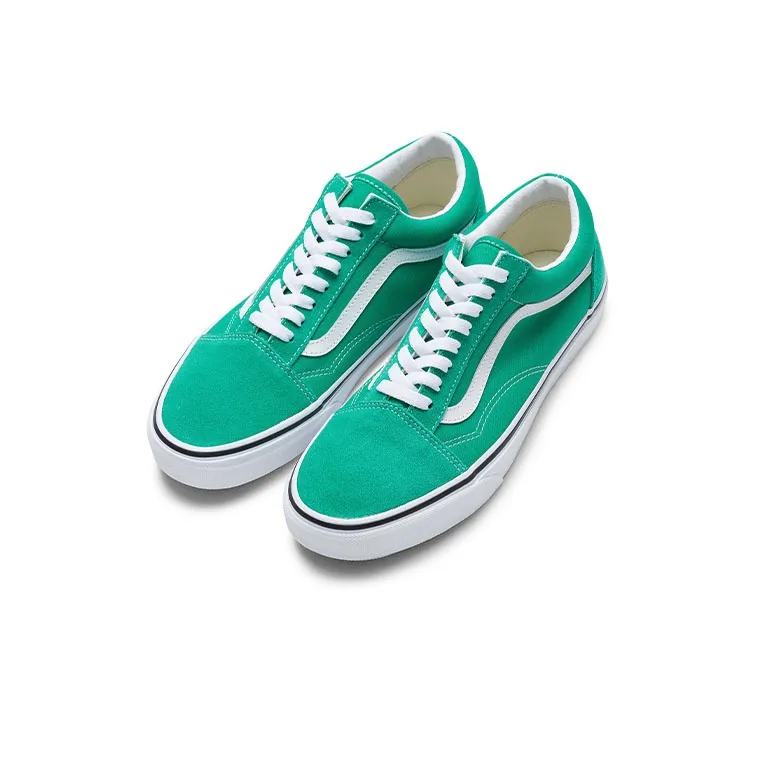 Old Skool Vans 'Pepper Green'-1