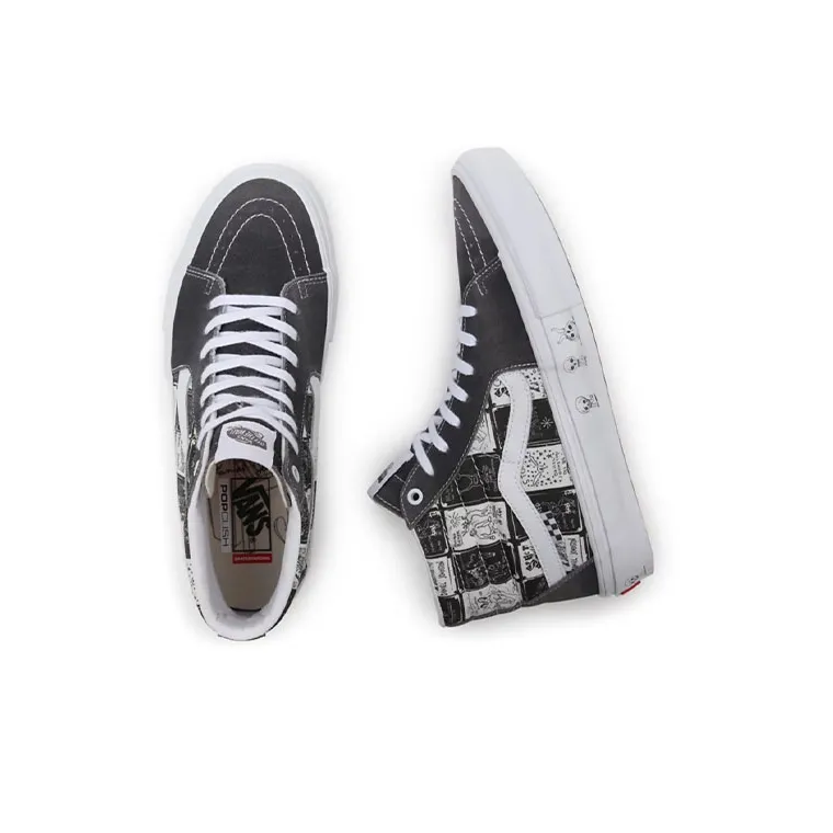Sk8 Daniel Johnston X Skate Vans Hi 'Hi How Are You Project'-3