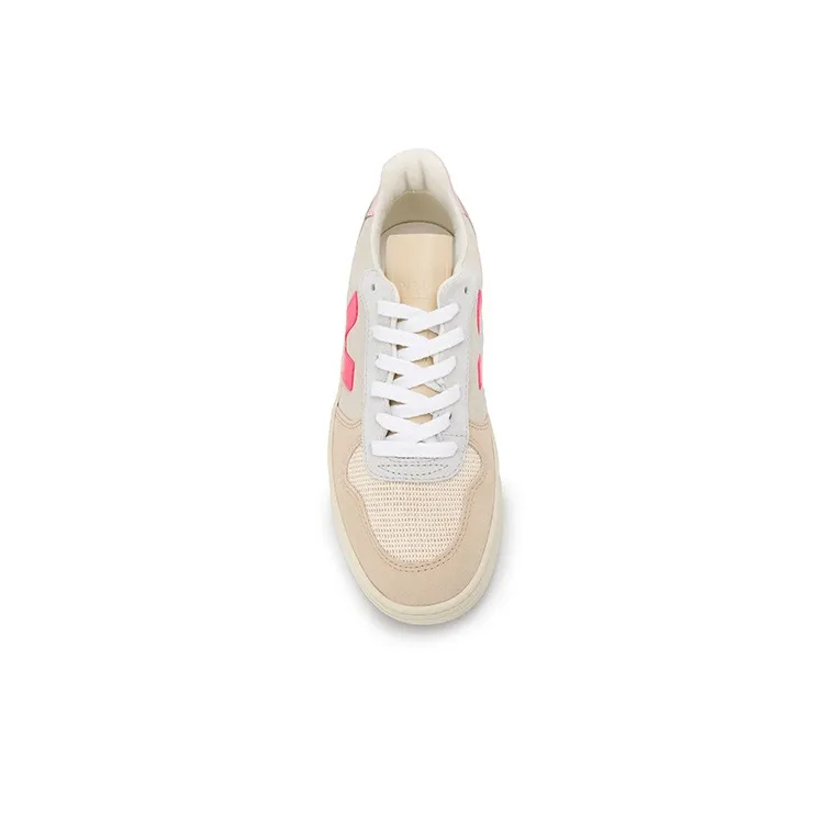 VEJA V-10 Skateboard Shoes Women's Low-Top Pink-4