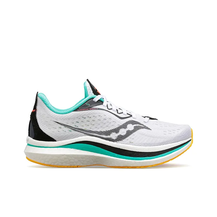 saucony Women's Endorphin Speed 2 'White ViZi'-1