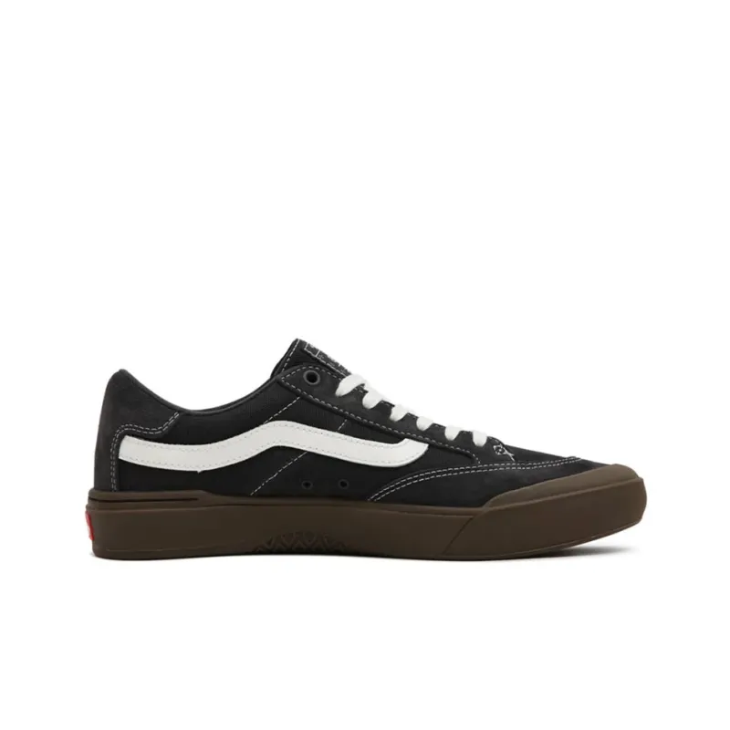 Vans Berle Low Tops Casual Skateboarding Shoes Unisex Black Brown-1