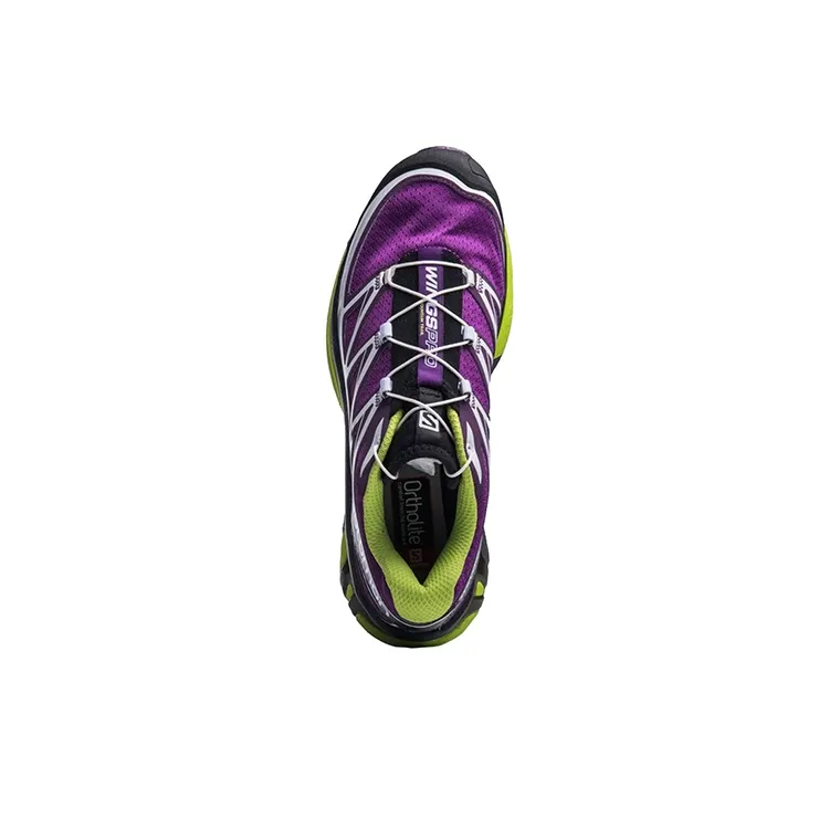 SALOMON XT-6 Outdoor Shoes Women's Low-Top Purple/Silver/Black/Green-2