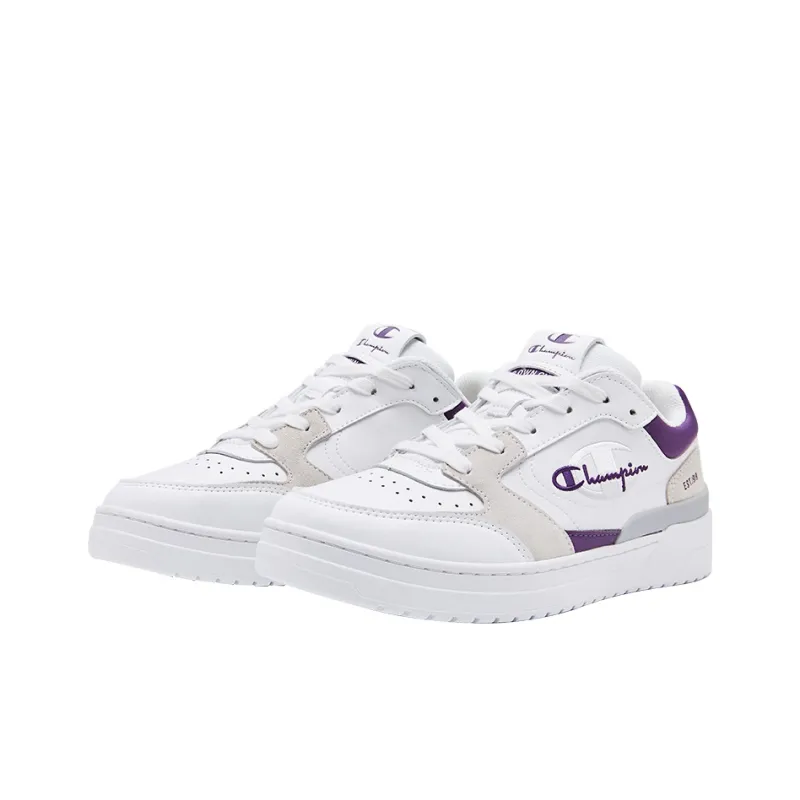 Champion Essentials Collection Format Trainer Low-Top Skateboard Shoes Women's Lakers Purple-1