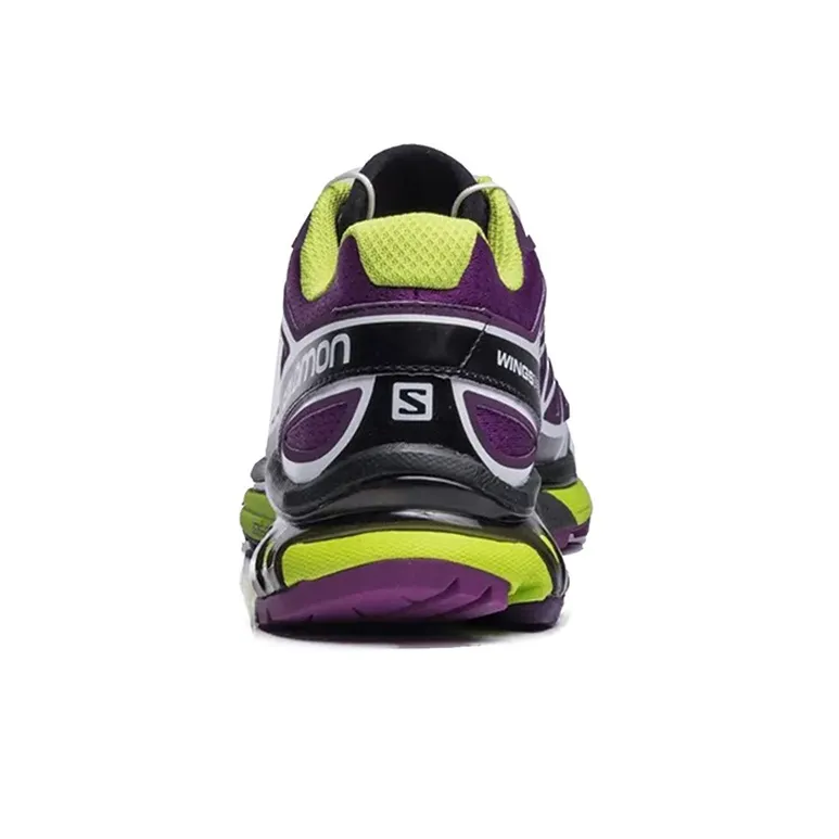 SALOMON XT-6 Outdoor Shoes Women's Low-Top Purple/Silver/Black/Green-3