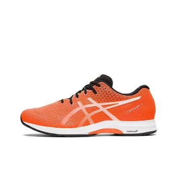 Asics Lyteracer 4 Cushioned Anti-Slip And Wear-Resistant Lightweight Low-Top Running Shoes Men's Orange White